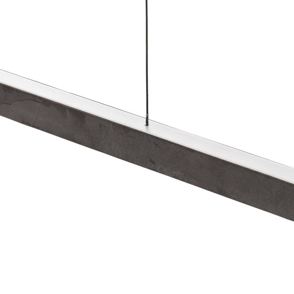 quitani LED Zino (Modern) in Schwarz aus Aluminium (1 flammig, ) Küchenleuchte