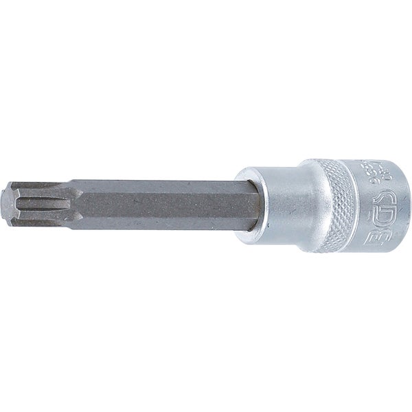 BGS Bit-Einsatz Länge 100 mm Antrieb Innenvierkant 12,5 mm (1/2) Keil-Profil (für Ribe) M10,3 - 9354