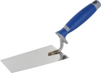 Maurerkelle mit Stahlblatt und ergonomischem Griff