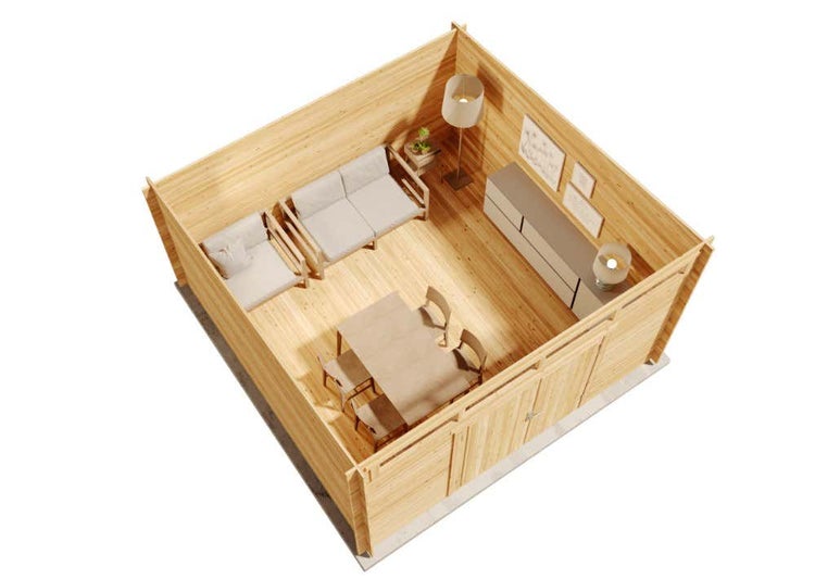 Breitstrahldüse aus Metall für Heißluftgebläse, flache und breite Form zur großflächigen Erhitzung.