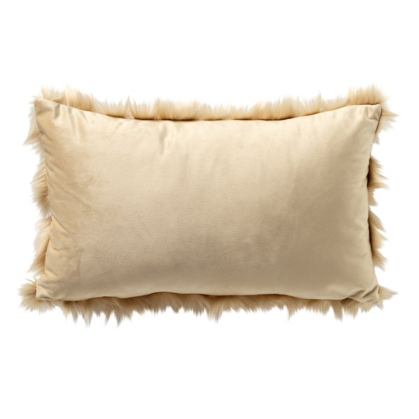 Figo Dekokissen - Unifarben 30x50 cm, Beige