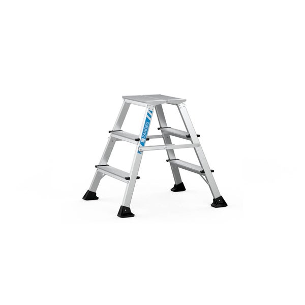 Aluminium Tritt Hocker mit zwei Stufen