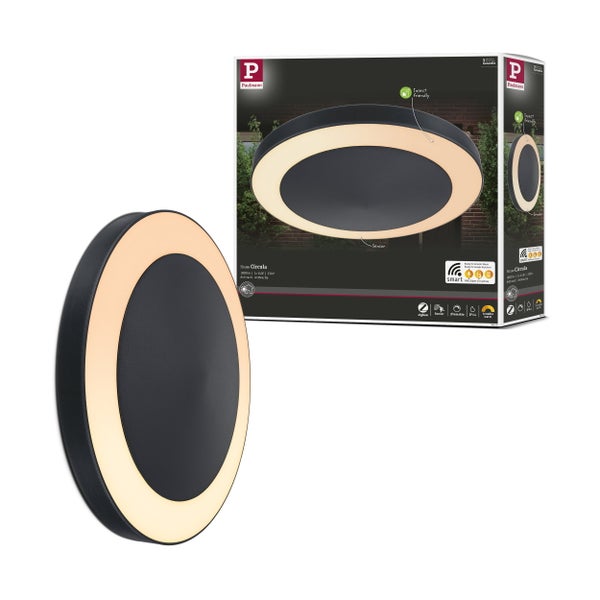 Paulmann Solar Wandleuchte Solveig mit Bewegungsmelder IP44 warmweiß