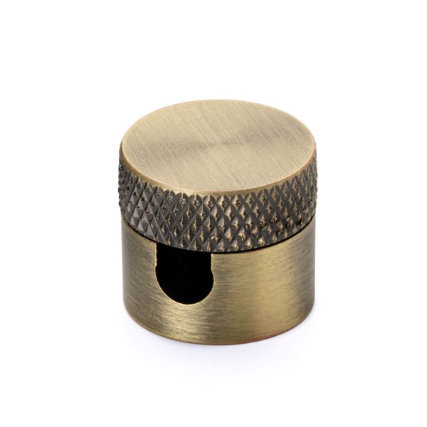 Wand und Deckenpin Kabelhalter Ø 19 mm Metall Antik 3 Stück