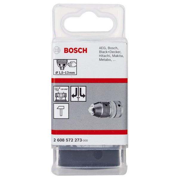 Bosch Schnellspannbohrfutter SUPRA SK 15 bis 13 mm 1/2 bis 20 - 2608572273