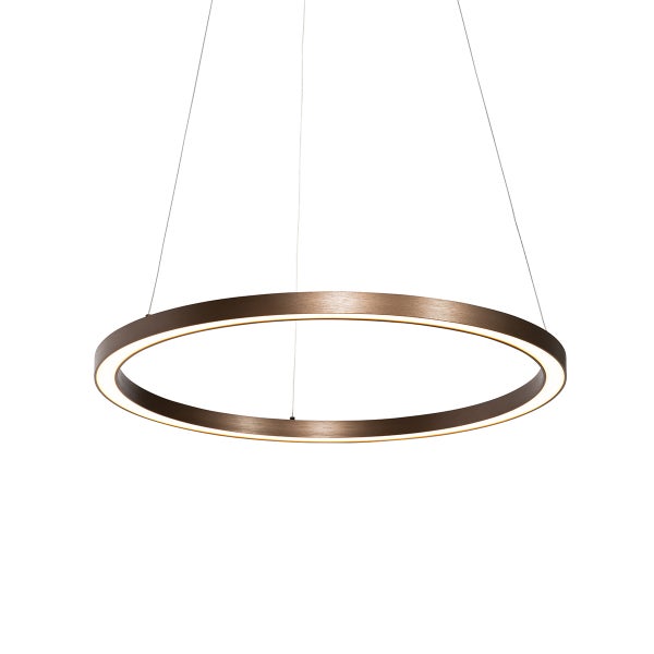 Runde Pendelleuchte mit integrierter LED Beleuchtung