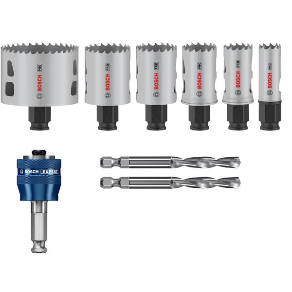PC Plus Lochsägen-Set Bosch Pro Multi Material 19-68 mm 9 tlg.