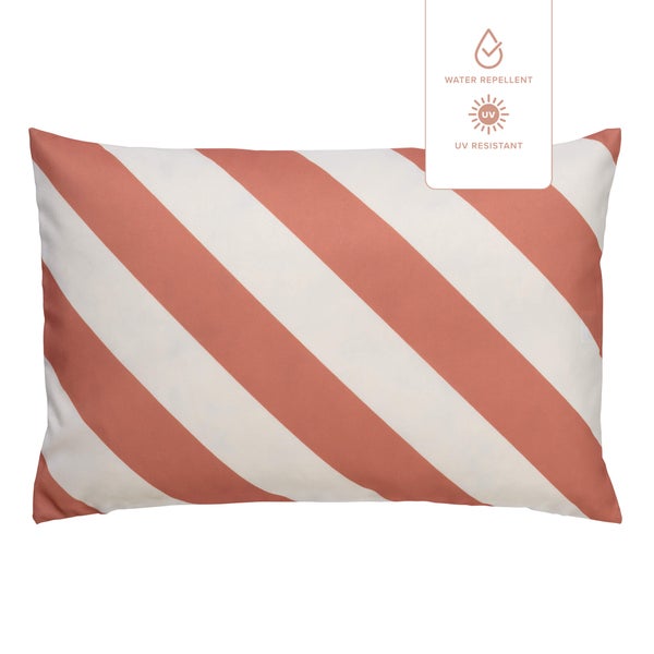 Sanzeno Outdoor Kissen - 40x60 cm Rosa - Mit Reißverschluss