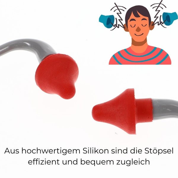 Gehörschutzstöpsel aus Silikon
