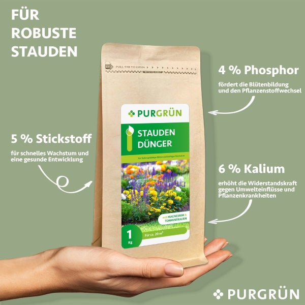 Purgrün Staudendünger 1 kg