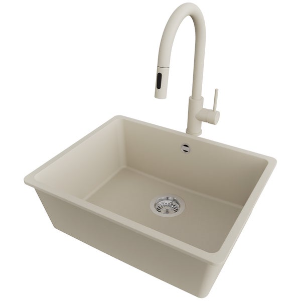 Spültischarmatur mit Spülbecken