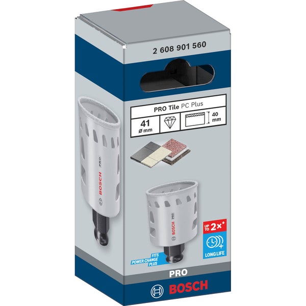 Bosch PRO Tile PC Plus Lochsäge 41 mm HS - 2608901560