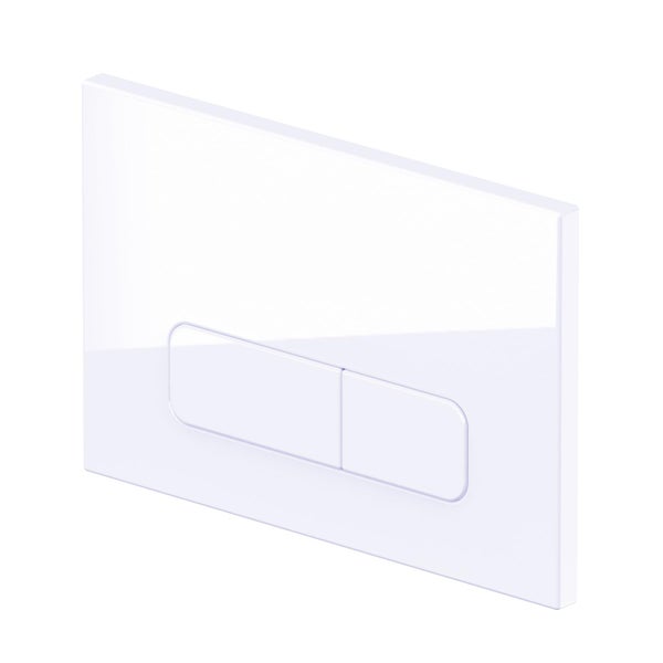 Betätigungsplatte für die Toilettenspülung mit zwei Tasten