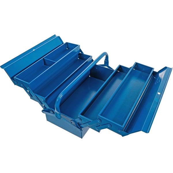 BGS Metall-Werkzeugkasten leer 420 x 200 x 200 mm 5 Fächer - 33000