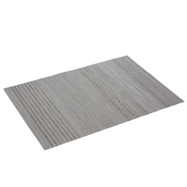 FRANK FLECHTWAREN | Platzmatte Struktur, 4er Set, KUNSTSTOFF, 45 x 30 cm