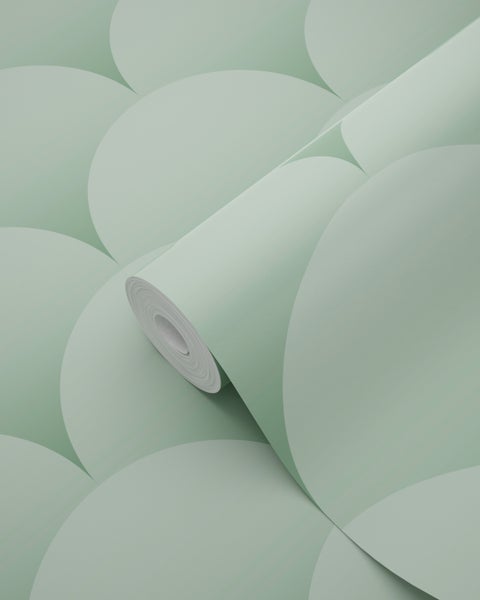 Rolle Tapete mit Kreismuster