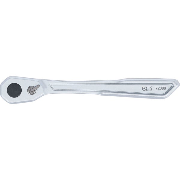 BGS Umschaltknarre extra flach feinverzahnt Abtrieb Außenvierkant 10 mm (3/8)  - 72086