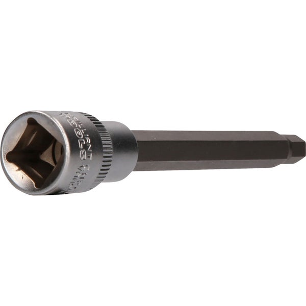 BRILLIANT TOOLS 1/2 Innensechskant Bit-Stecknuss 140 mm lang 8 mm - BT022883