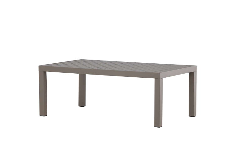 Rechteckiger Gartentisch aus Metall