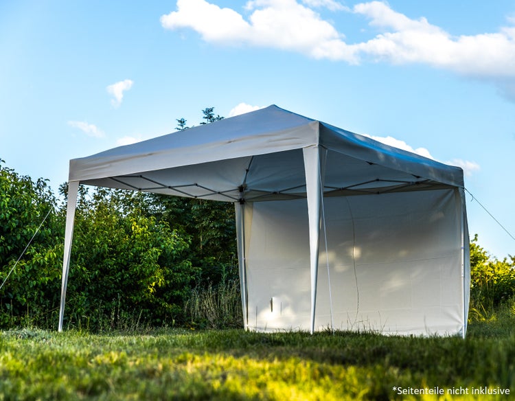 Ondis24 Faltpavillon Easy Up 3x3m Pavillon weiß UV-beständig