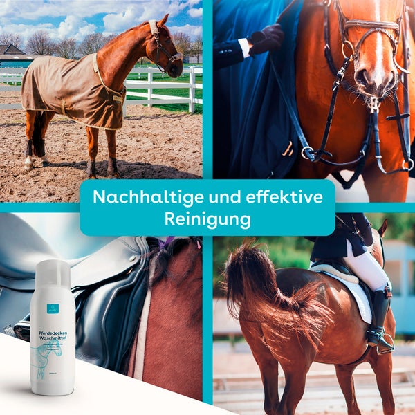 eco:fy Pferdedecken Waschmittel • Rug Wash, Deckenwaschmittel für Synthetik und Baumwolle