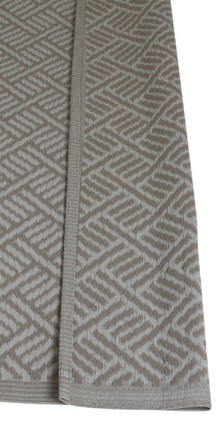 FRANK FLECHTWAREN | Outdoorteppich Webmuster, POLYPROPYLEN, 120 x 180 cm