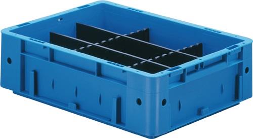 LA-KA-PE 10x Unterteiler für Transportstapelbehälter Höhe 180 mm - TRK 180/5