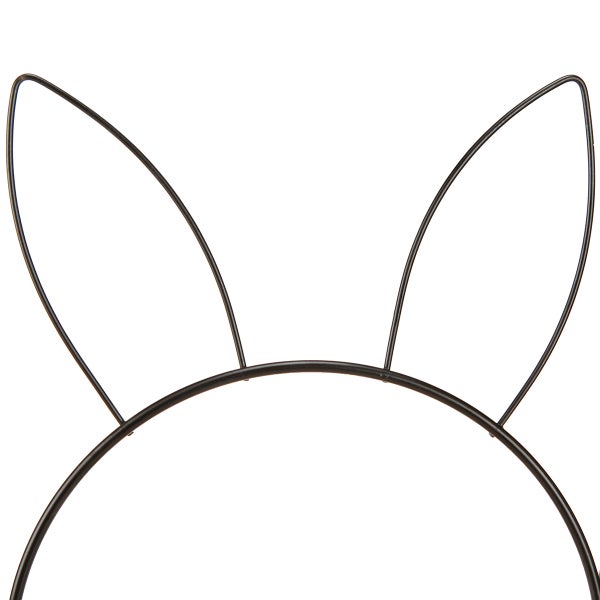 Haarreif mit Hasenohren aus Draht