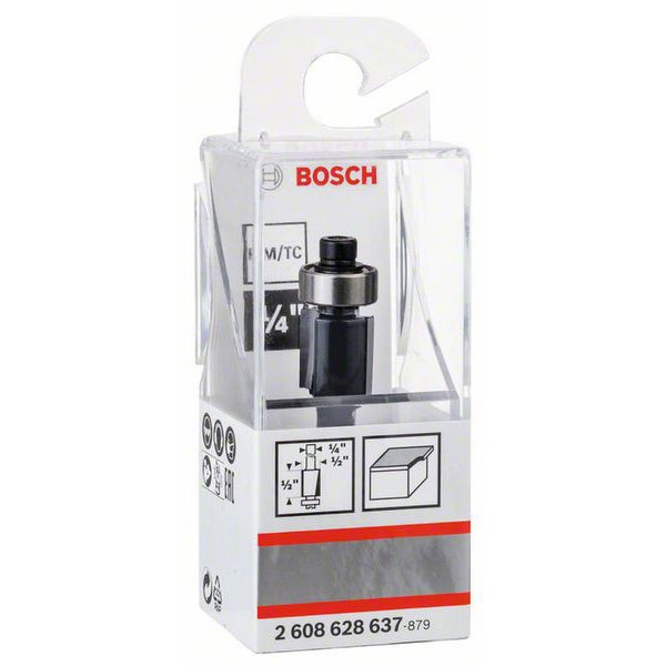 Bosch Nutfräser im transparenten Kunststoffbehälter