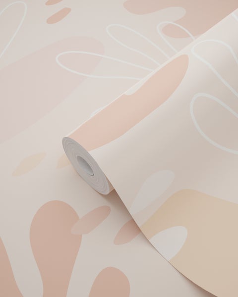 Tapetenrolle mit abstraktem Muster