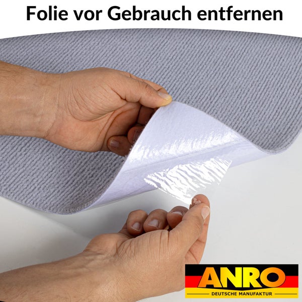Bodenschutzmatte NEMESIS selbsthaftend für Hartboden Creme Größe: 120x150cm