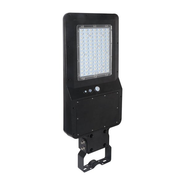 V-TAC VT-ST42 - Schwarze Solar-Straßenlampen - IP65 - 40W - 4800 Lumen - 6000K