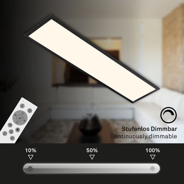 Deckenleuchte mit stufenloser Dimmfunktion und Fernbedienung