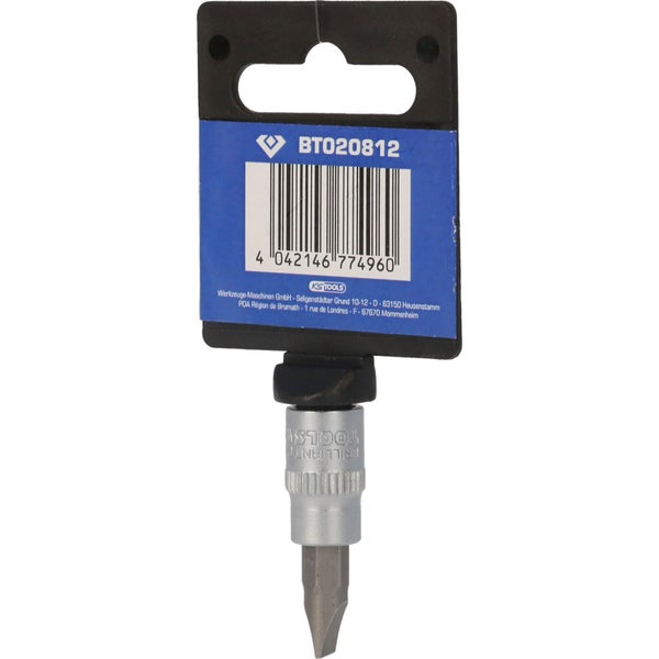 BRILLIANT TOOLS 1/4 Schlitz Bit-Stecknuss 1,2 x 6,5 mm - BT020812