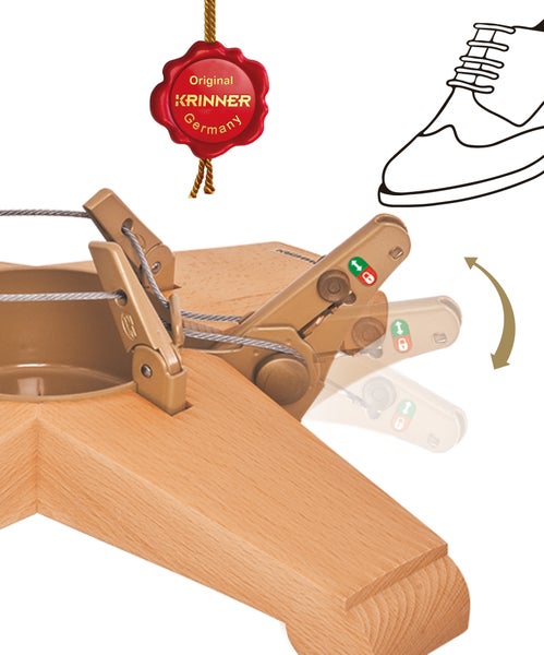 Krinner Baumständer mit Sicherheitsverschluss und Original Krinner Germany Siegel