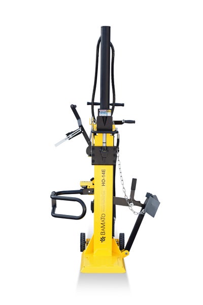 BAMATO Elektro Holzspalter HO-14E mit 14 Tonnen Spaltkraft für sicheres und effizientes Holzspalten