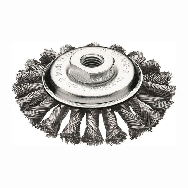 Lessmann Kegelbürste Ø 115 mm M14 Drahtstärke 0,5 mm - 472.257.WZ