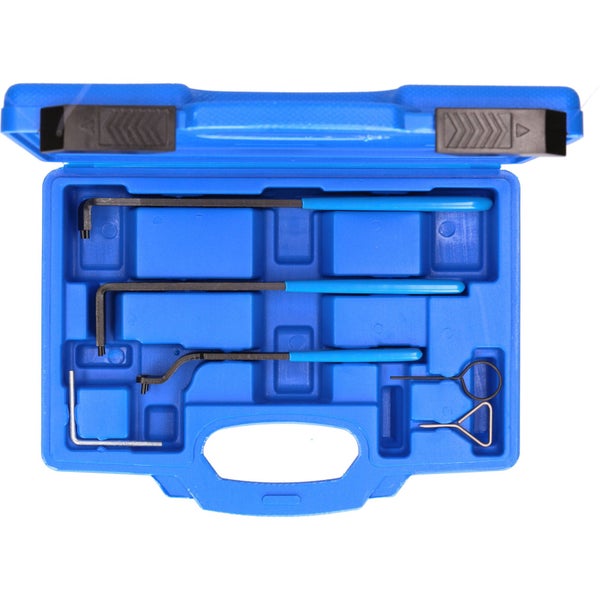 Brilliant Tools Zahnriemenspanner Satz im blauen Werkzeugkoffer