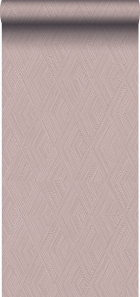 Origin Wallcoverings Tapete 3D-Muster Altrosa - 50 x 900 cm - 347840