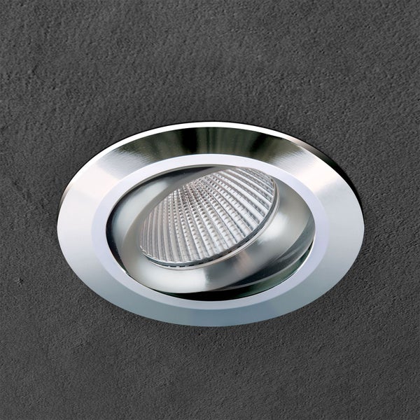 Einbaustrahler Aluminium GU10 Ø 9cm Chrom