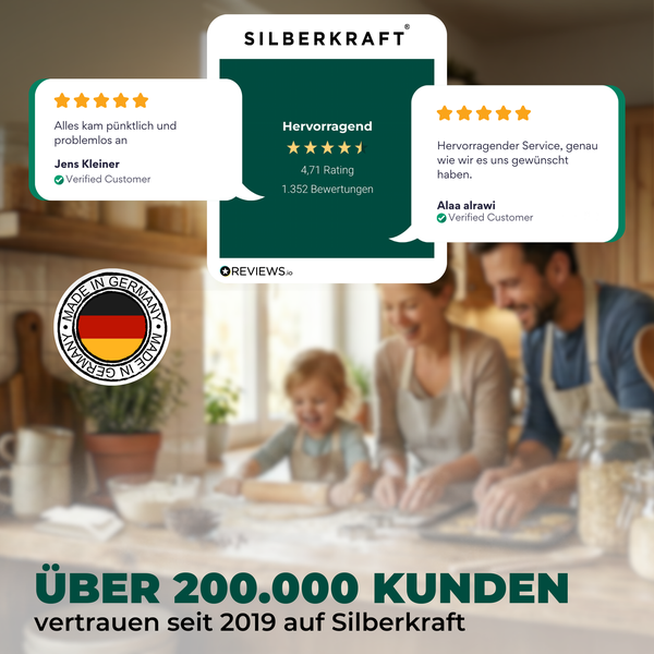 Silberkraft Kundenmeinungen und Made in Germany Siegel