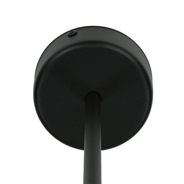 Basis einer schwarzen Lampe