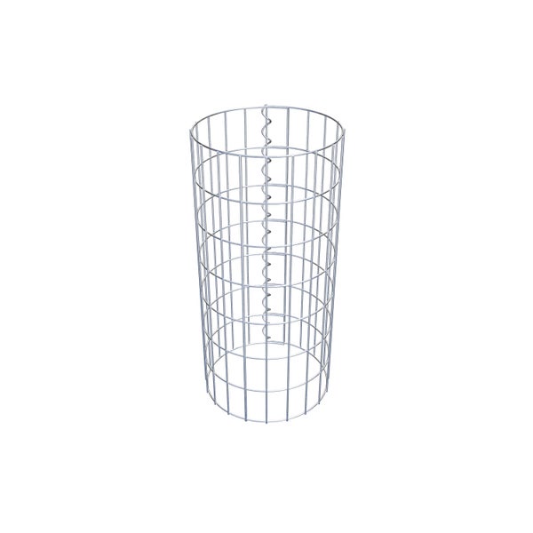 Gabionensäule Durchmesser 32 cm, MW 5 x 10 cm rund - Höhe: 0,70 m