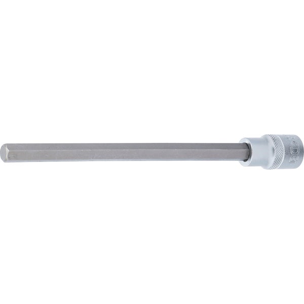 BGS Bit-Einsatz Länge 200 mm Antrieb Innenvierkant 12,5 mm (1/2) Innensechskant 10 mm - 4279