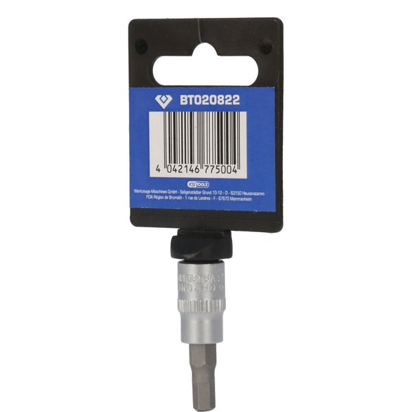 BRILLIANT TOOLS 1/4 Innensechskant Bit-Stecknuss 5 mm - BT020822