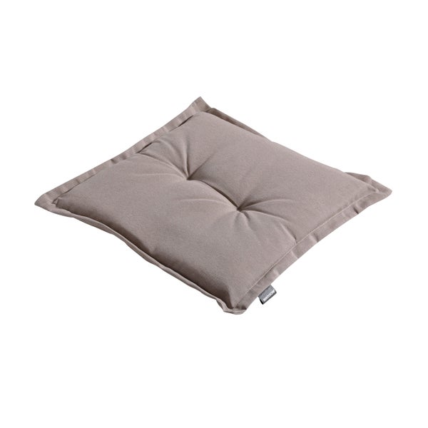Sitzkissen Panama taupe - Ca. 50x50 cm - 4er-Set