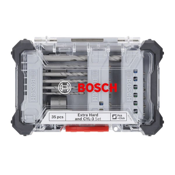 Bosch Extra Hard und CYL-3 Set, 35-teilig
