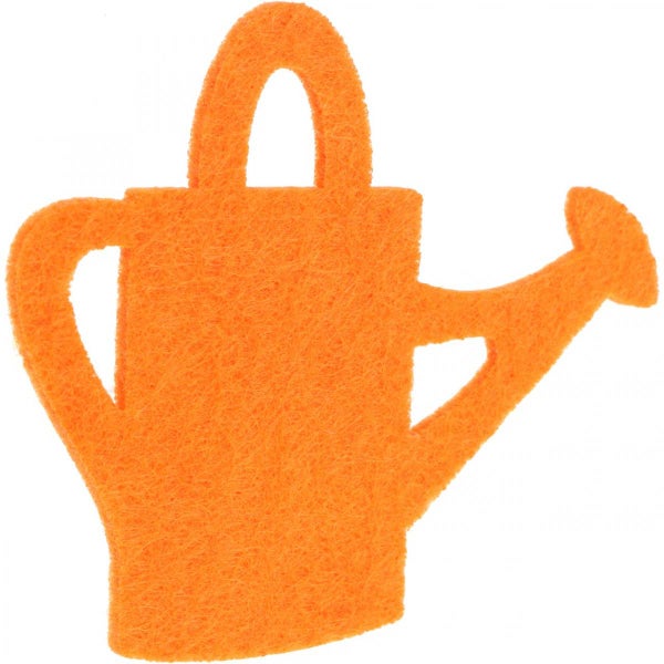 Dekoration Gießkanne aus Filz