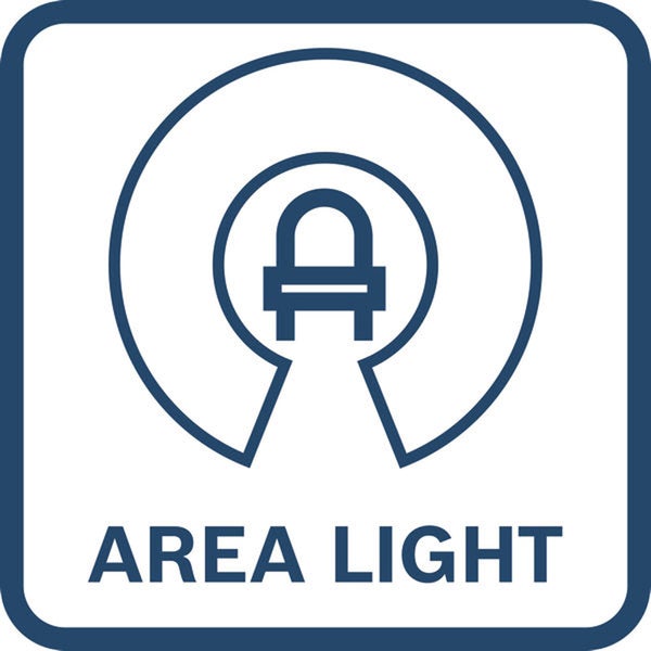 Flächenlicht Symbol