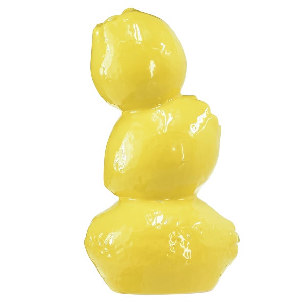 Dekorative Zitronen-Skulptur aus Keramik